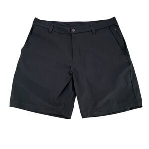 Lululemon Commission Classic Fit Short 9” Warpstreme Black Size 34